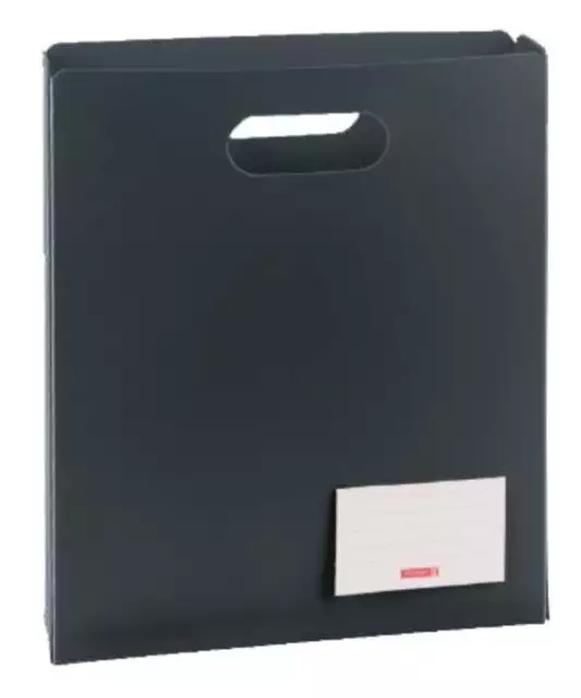BRUNNEN Heftbox A4 offen anthrazit