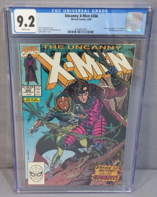 UNCANNY X-MEN #266 (Gambit 1st appearance) CGC 9.2 NM- Marvel Comics 1990