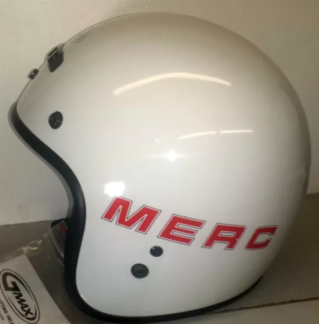 NEW Retro Styled Vintage Mercury Sno Twister Snowmobile Helmet