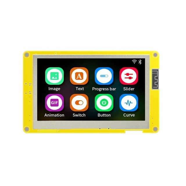 Arduino 3in Screen 4.3IN 480*270 ESP32-S3 Arduino LVGL WIFI&Bluetooth Smart Display Screen ...
