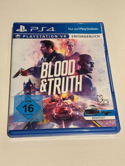 Blood & Truth (Sony PlayStation 4, 2019) PSVR