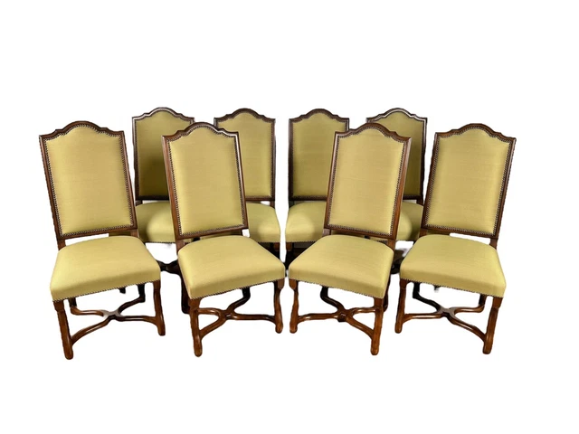 Minton Spidell Dauphine French Louis XIV Style Dining Chairs - Set Of 8 Minton Spidell Dauphine French Louis XIV Style Dining Chairs - Set Of 8