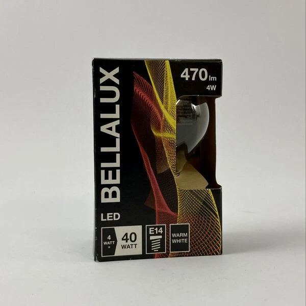 *NEU*Bellalux LED Leuchtmittel Lampe Filament Tropfen 4W=40W E14 Warmweiß (2700K