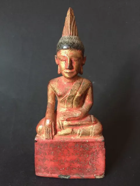 Buddha Asia  Thailand Chiengsaen Laos ANTIQUE BUDDHA  STATUE FIGURE OLD 2