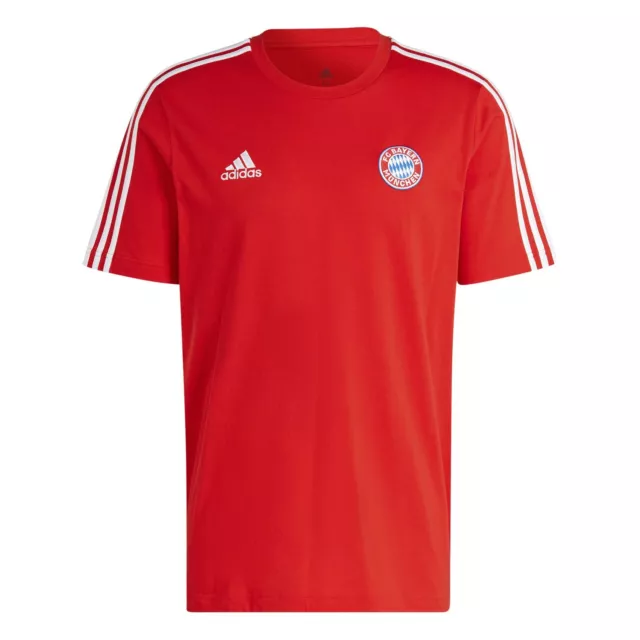 Adidas Hommes Fcb DNA Tee Rouge / Tee-Shirt FC Bayern München