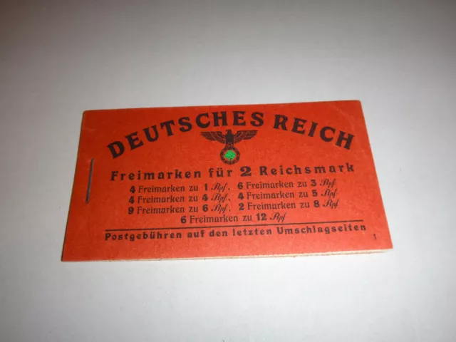 Deutsches Reich DR Markenheft Nr. : 48.2