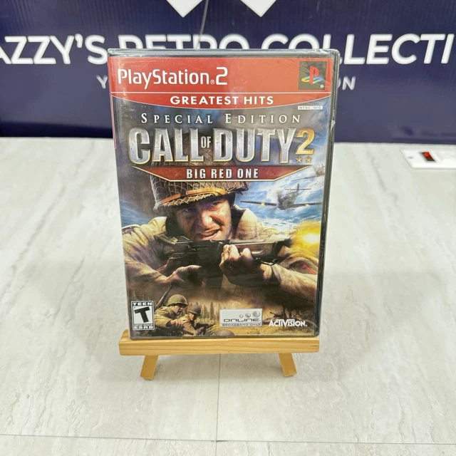Call Of Duty 2: Big Red One Collector Edition - PS2, 1ère Impression, Neuf Sous Blister