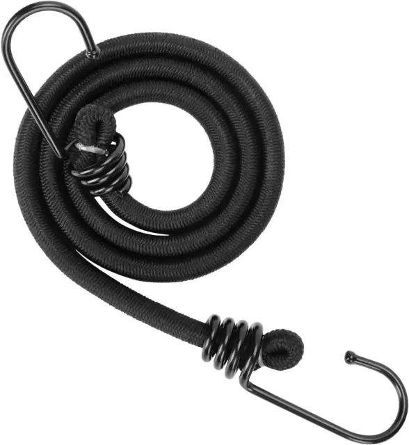 Heavy Duty Outdoor Bungee Cords with Hooks (4 Pack)