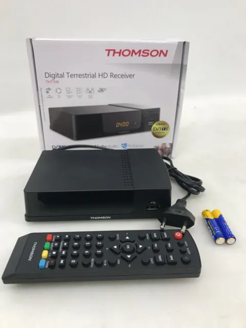 Thomson THT709 DVB-T Full HD (Tuner DVB-T HD, HDMI, SCART, Digitales Audio, USB)