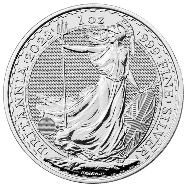 Silbermünze Britannia 2022 - Großbritannien - Anlagemünze - 1 Oz ST