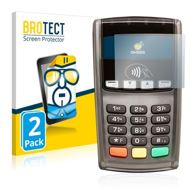 Ingenico 2x BROTECT Protection Ecran pour Ingenico IPP220 Clair Film Protection Ingenico 2x BROTECT Protection Ecran pour Ingenico IPP220 Clair Film Protection