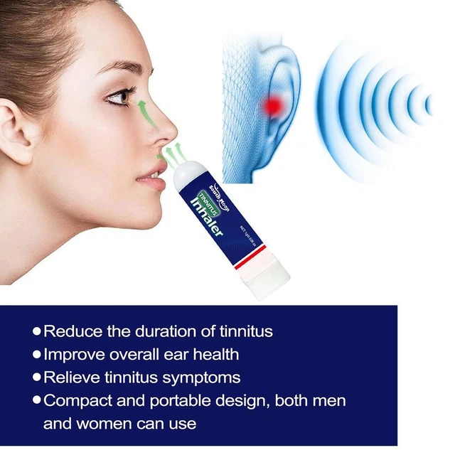 INSTANT TINNITUS RELIEF Nasal Inhalers Natural Inhaler Congestion