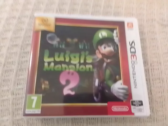 35/39 Nintendo DS/3DS sealed PAL Luigi's Mansion 2. (Saw some