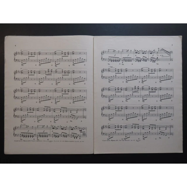 SWEET A. S. Chant des Anges Piano ca1885 4