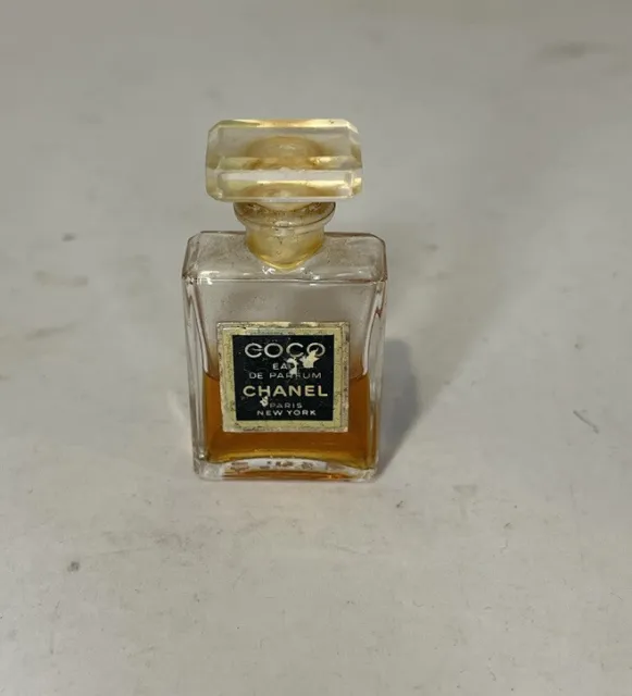 Vintage Coco Chanel Eau De Parfum Splash 1.7 Ounce 80% Full Old Stock
