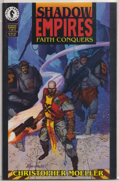 Shadow Empires Faith Conquers 1 NM/M 9.8 1994 Dark Horse Christopher Moeller