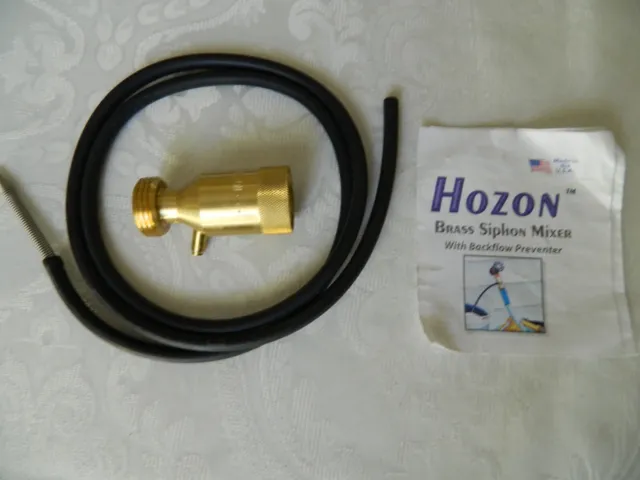Hozon Brass Siphon Mixer with backflow preventer