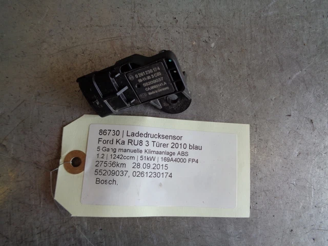 Capteur de pression de suralimentation Ford Ka RU8 55209037 1.2 51kW 169A4000 FP