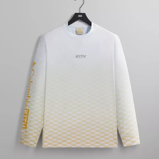 KITH FOR COLUMBIA Terminal 2.0 Long Sleeve in Deep Yellow Men’s Size ...