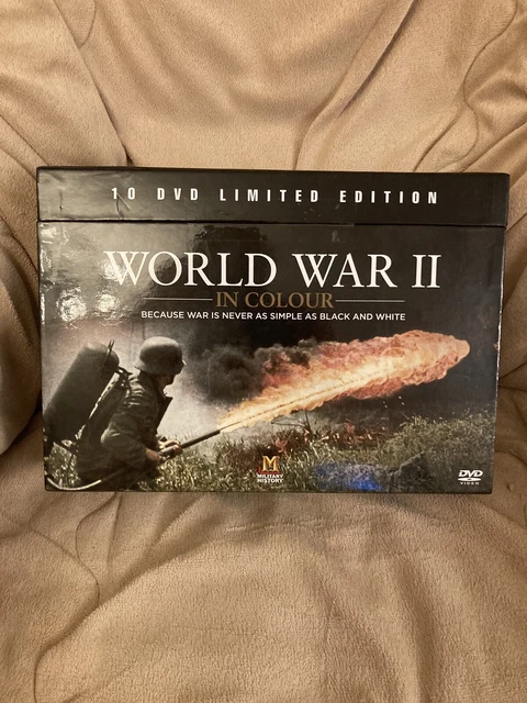 DVD LTD; EDITION World War II In Colour 10 In Box Set Good Used ...