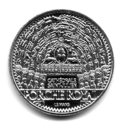72 LE MANS Cathédrale Saint-Julien Monnaie de Paris Couleur argent 2015 2015 