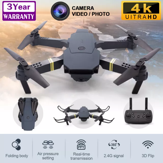 2022 Drone RC Drones Pro 4K HD Camera GPS WIFI FPV Quadcopter Foldable Bag Gifts