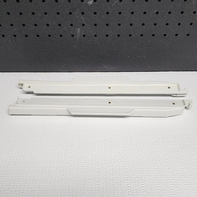 Ronco Showtime Rotisserie 6000 Replacement  Left Right Door Rails Feet White