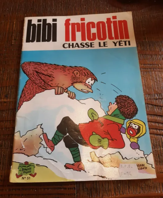 Bibi Fricotin n°51. Chasse le Yéti. LACROIX. SPE 1987 -