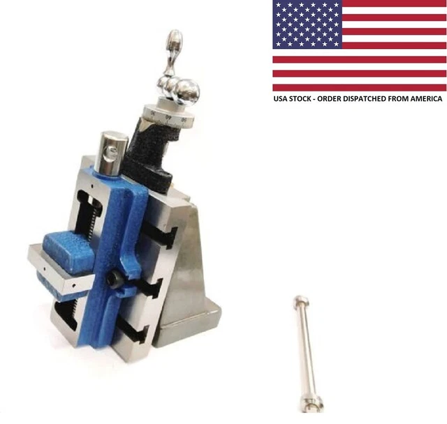 Vertical Slide & 50mm Self Centering Vise Vice For Milling Machine-Ship From USA