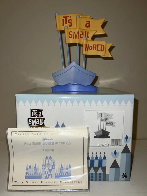 WDCC Flagship It's A Small World Box w/COA Walt Disney Classics Collection IASW