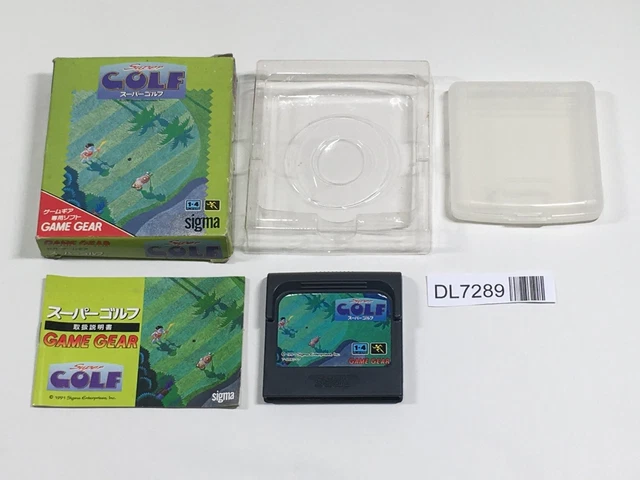 SUPER GOLF BOXED SEGA GameGear Japan - DL7289 $30.00 - PicClick