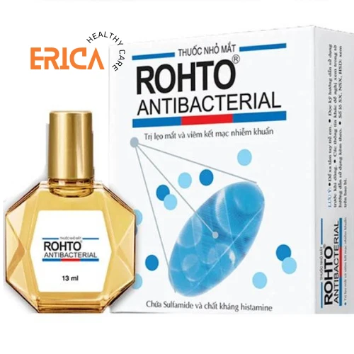 10x V Rohto Collirio ANTIBATTERICO per prurito, congiuntivite, orzaiolo