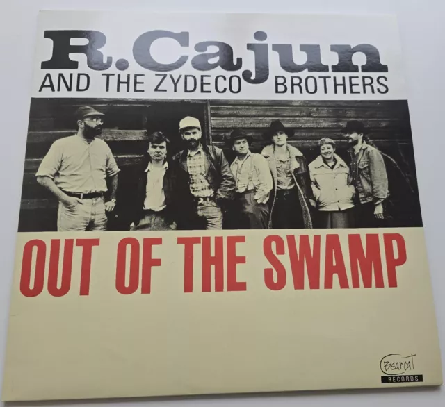 R. Cajun & The Zydeco Bro. - 1990 UK – Out Of The Swamp - 12" Vinyl - VG+/VG+