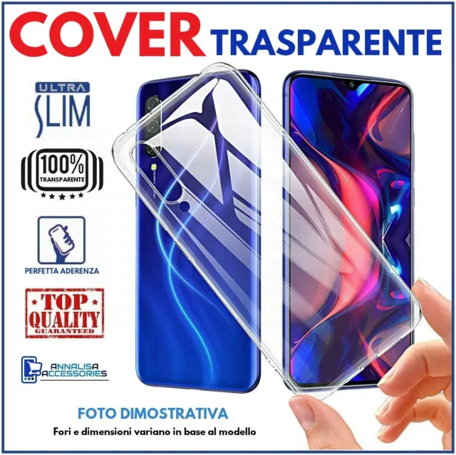 Cover Custodia Per Huawei P Smart 2019 Silicone Tpu Trasparente Slim Psmart