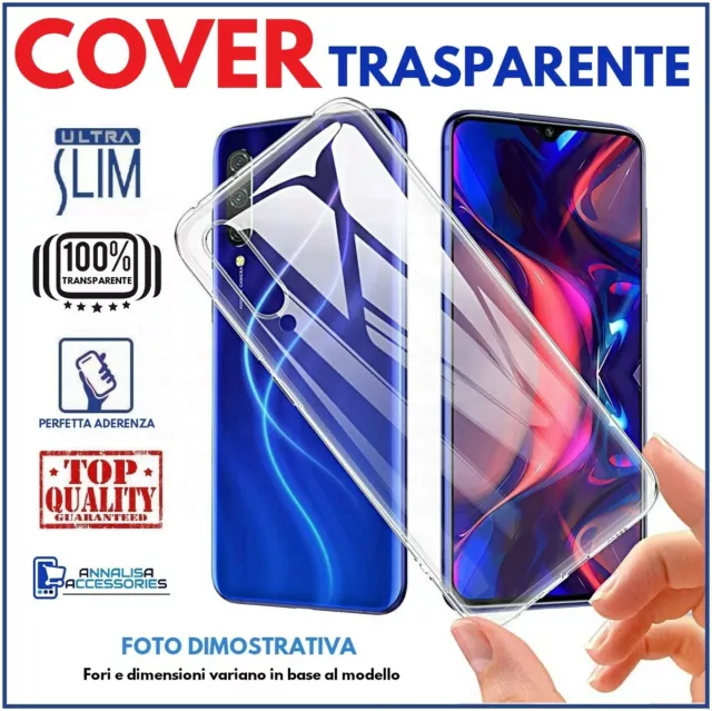 Cover Custodia Per Samsung Galaxy A9 2018 In Silicone Tpu Trasparente Ultra Slim