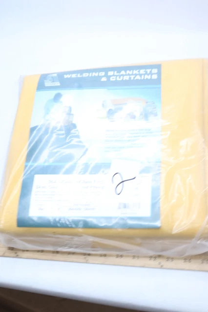 Steiner Welding Blanket Acrylic-Coated Fiberglass Yellow 6ft x 8ft 364-6X8