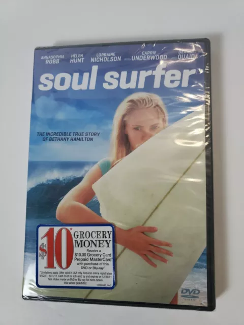 Soul Surfer (DVD, Widescreen, 2011) NEW