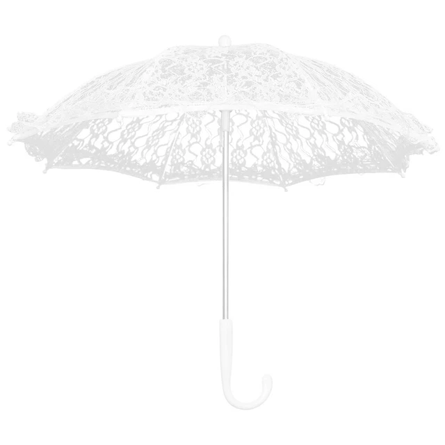 Parapluie en dentelle, Parasol de mariée, décoration, parapluie en dentelle,