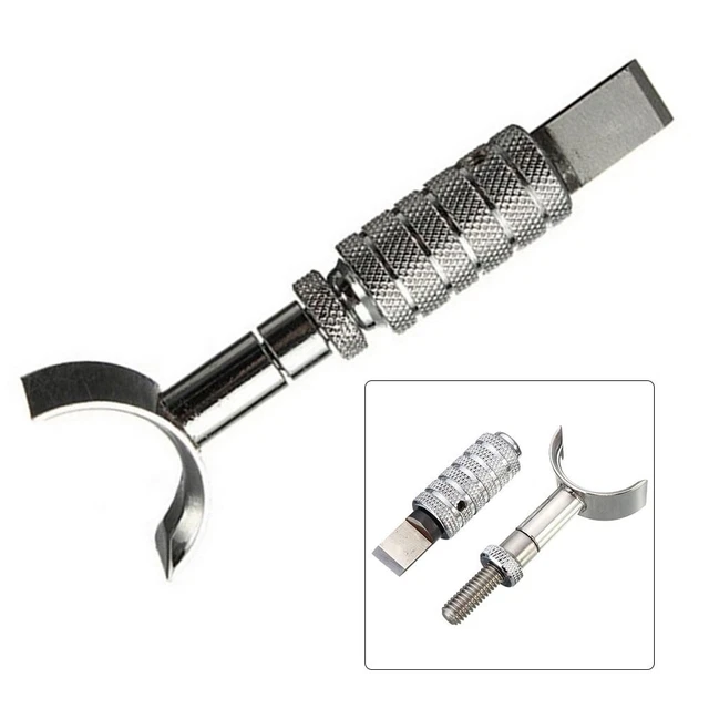 Creaser Réglable En Acier Inoxydable Bordure En Cuir Bricolage Artisanat Outil De Travail A 95041823