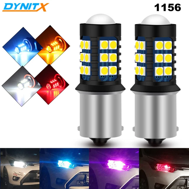 Turn Signal Back up Reverse Brake Tail Lights LED Bulbs 1156 P21W Replace 360°