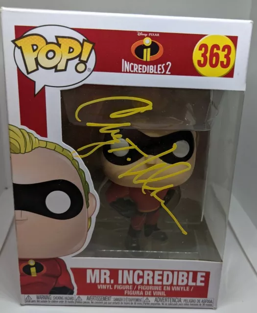 Craig T Nelson Signed Autographed Mr Incredible Funko Pop The Incredibles