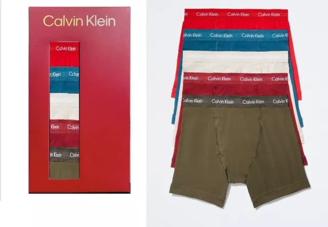 Calvin Klein Men's Cotton Stretch 5-Pack Boxer Brief
