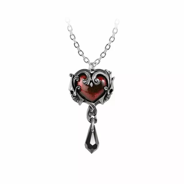 Petite Affair Du Coeur- Pewter Pendant