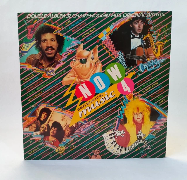 NOW THAT'S WHAT I Call Music 4 Music Vinyl Record Double Album £19.