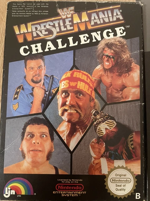 Wrestelmania  challenge nes nintendo fr sans notice