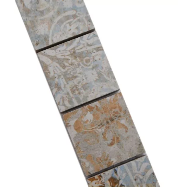Bordo mosaico bordo vintage sabbia mix chiaro mosaico ceramica bordo WB14BOR-47CS
