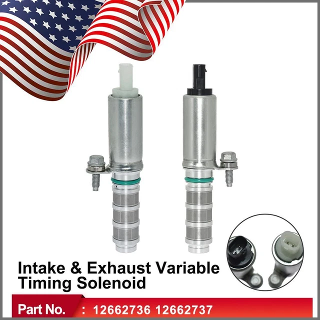 INTAKE & EXHAUST Camshaft Position Actuator Solenoid VVT For Chevrolet