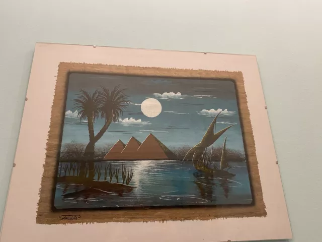 papyrus bild ägypten, Original aus Ägypten