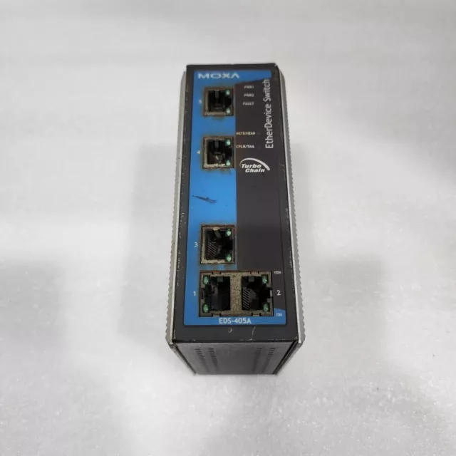 Moxa Eds-405A Industrial Ethernet Switch 1201405100011