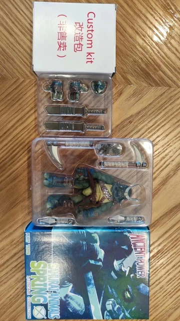5k toys Fury Toys Samurai Turtles Assassin SPRING + Custom Kit In hand